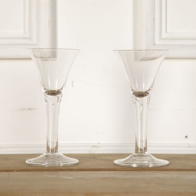 Pair of 19th Century Wine Glasses DA9012771