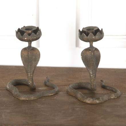 Pair of Anglo-Indian Candlesticks DA1313446