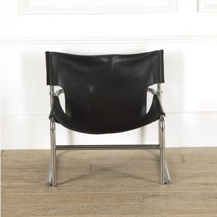 Rodney Kinsman Leather and Chrome T1 Chair CH7812307