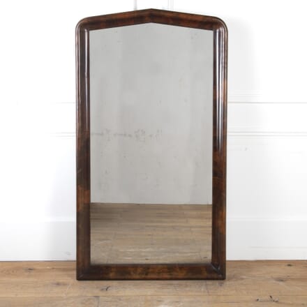 19th Century Flame Mahogany Mirror MI4321551