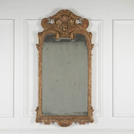 George II Style Carved Giltwood and Cut Gesso Pier Mirror MI4123284