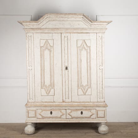Swedish 18th Century Baroque Cabinet CU6018661