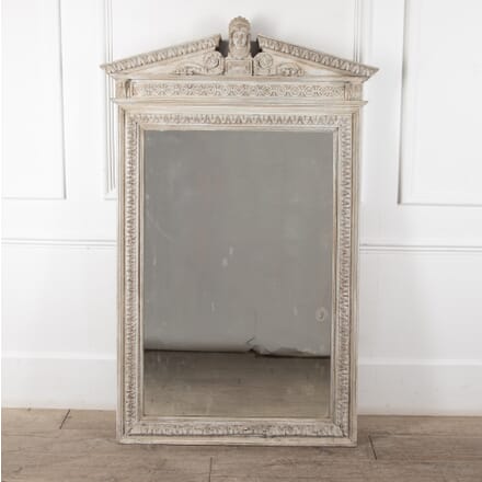 19th Century Painted Walnut Mirror MI8426003