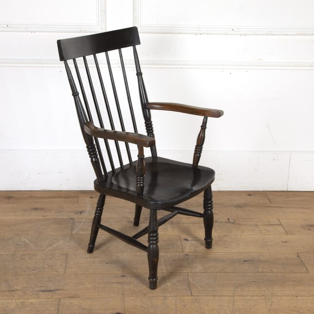 20th Century English Painted Windsor Chair CH4320605