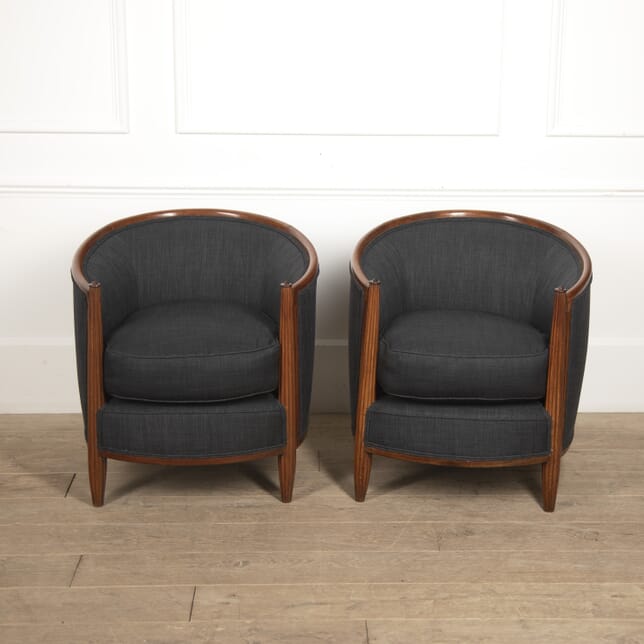 Pair of 20th Century French Tub Chairs CH4821629