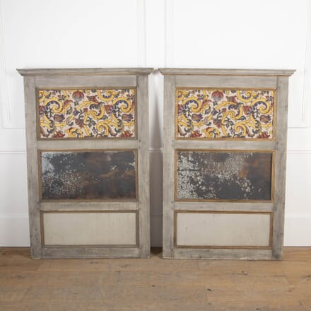 Pair of 19th Century French Mirrored Panels MI3726554