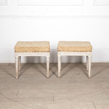 Pair of 18th Century Stockholm Footstools ST6023926
