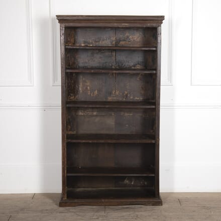 20th Century Rustic Painted Pine Bookcase BK8421743