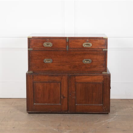 A Victorian Mahogany Campaign Dresser 1860 CB5328623