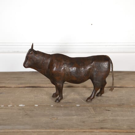 19th Century Wood and Gesso Bull OF4323688