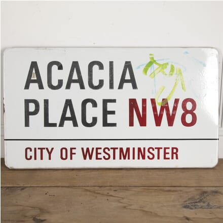 Acacia Place Street Sign DA2915893