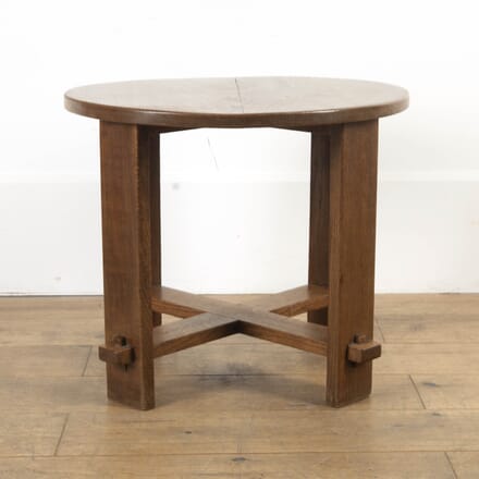 English Oak Arts and Crafts Occasional Table TC5718766