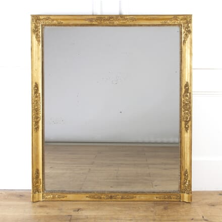 19th Century Gilt Overmantle Mirror MI8517307
