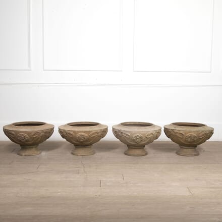 Set of Four Archibald Knox Compton Pottery 'Season' Pots GA0921965