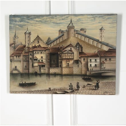 Architectural Oil Painting WD3611014