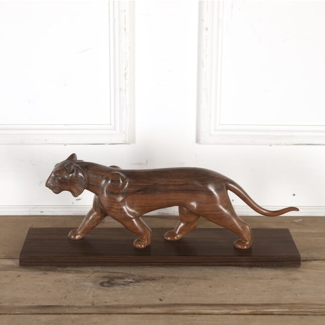 Art Deco Carved Panther DA8514616