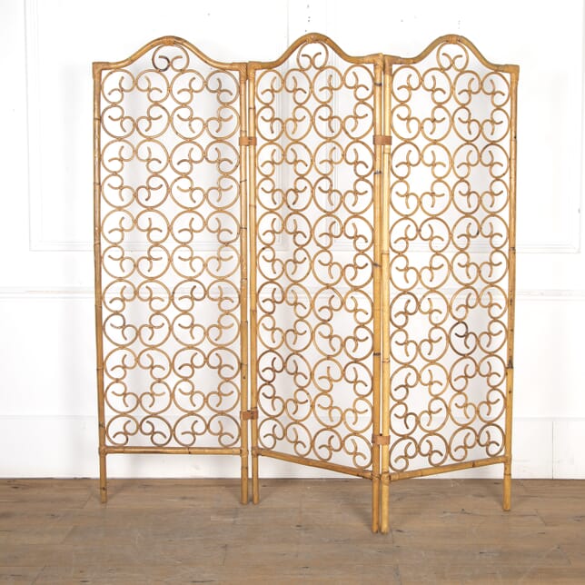 20th Century Bamboo Room Divider OF4622378