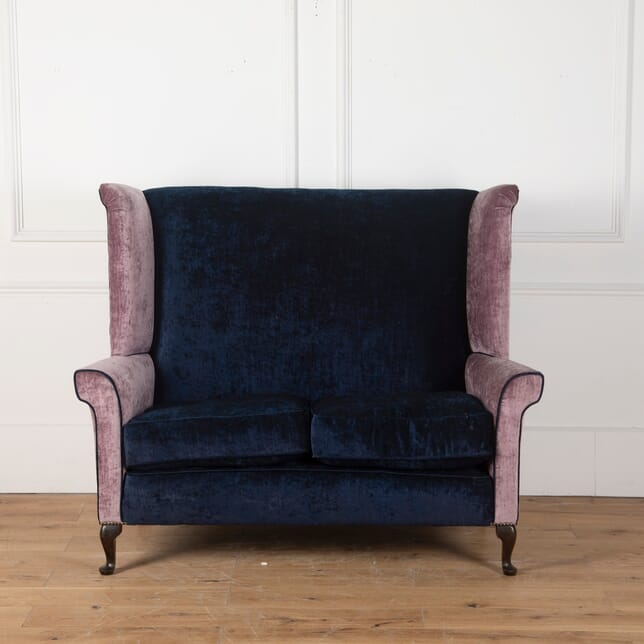 Blue and Lilac Two Seater Sofa SB7311111
