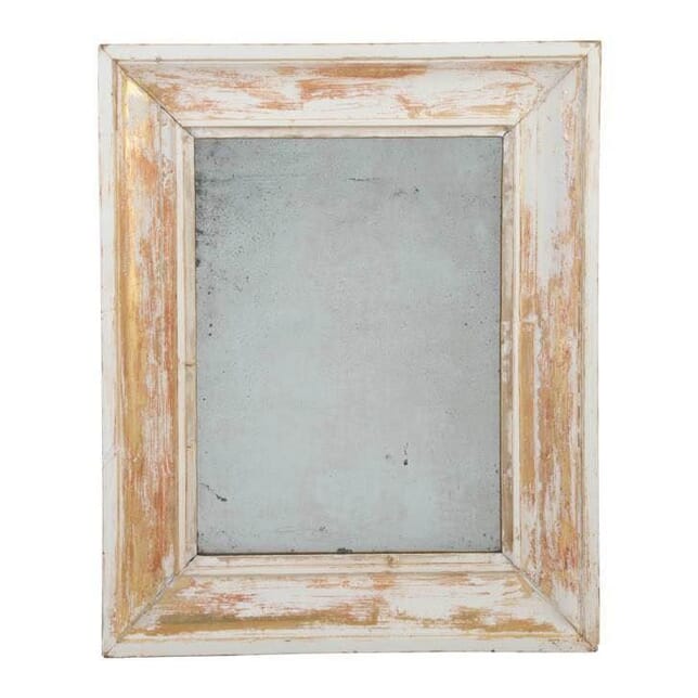 Box Frame Mirror with Mercury Plate