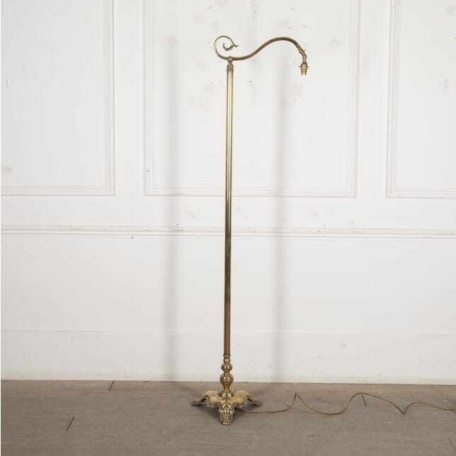 19th Century Brass Floor Lamp LF0824625