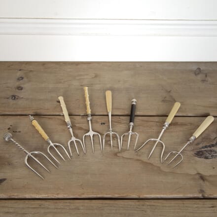 Collection of Eight French 20th Century Bread Forks DA1320295