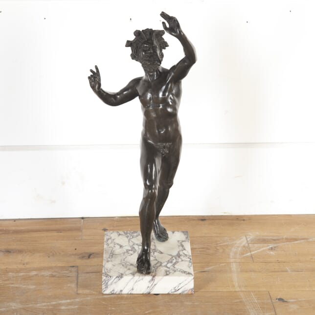 Bronze Sculpture of a Dancing Faun DA8413931