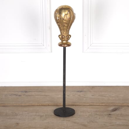 19th Century Giltwood Finial On Stand DA9022207