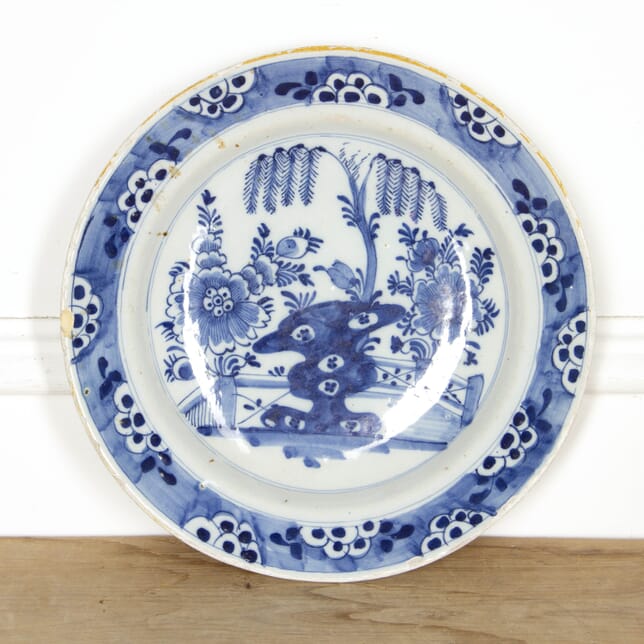 18th Century Delftware Plate DA2917498