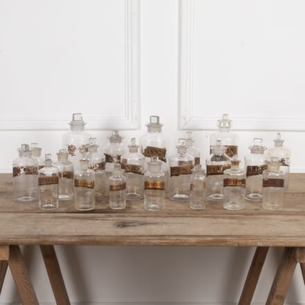 Collection of 19th Century Chemists Jars DA6227815