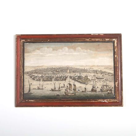 Coloured Engraving Venice WD288517
