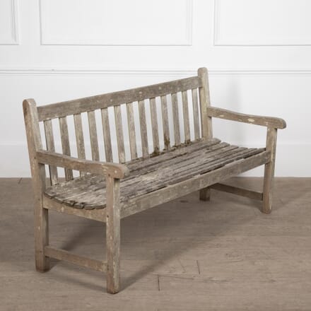 Contemporary English Wooden Bench GA2029280