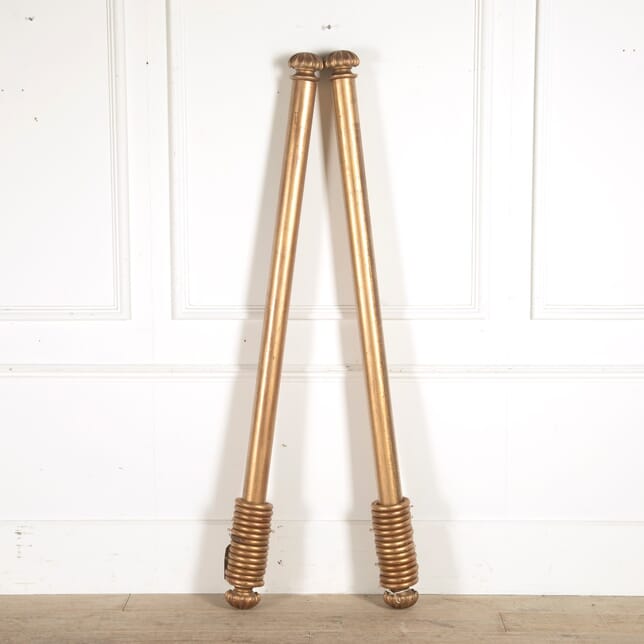 Contemporary Gilded Curtain Poles OF2062233