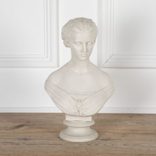 19th Century Copeland Parianware Bust of Princess Alexandra DA8026429