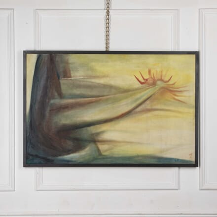 David Hill "Desert Energy" Painting WD7827129