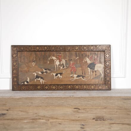 20th Century French Hunting Panel WD1521640