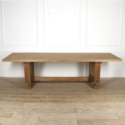 Large French Beech Dining Table TD5217340