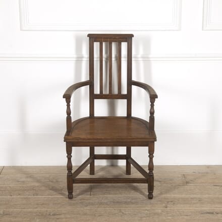 E. W. Godwin Oak Shakespeare Chair CH7814772