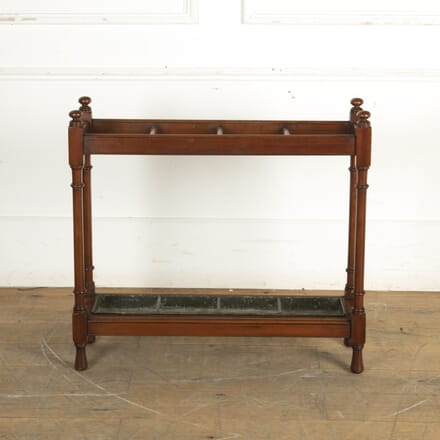 Early 20th Century Mahogany Four Section Stick Stand OF8224249