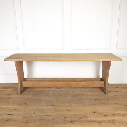 English Sycamore and Pine Refectory Table TD8216611
