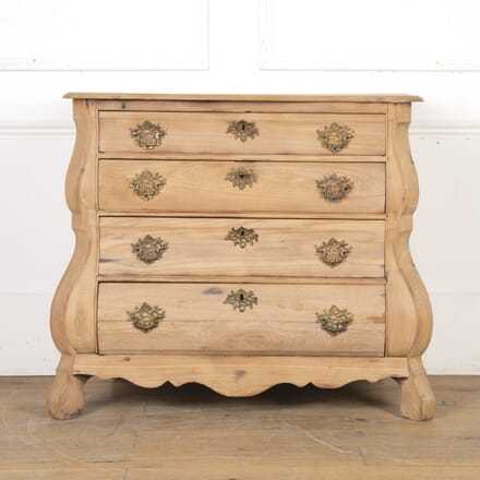 Early 19th Century Bleached Elm Dutch Commode CC3420321