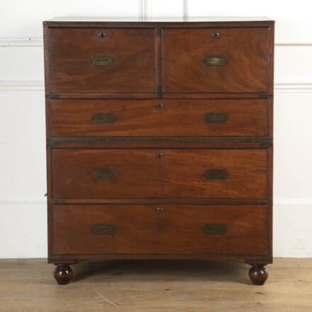Early 19th Century Campaign Chest of Drawers CC8218765