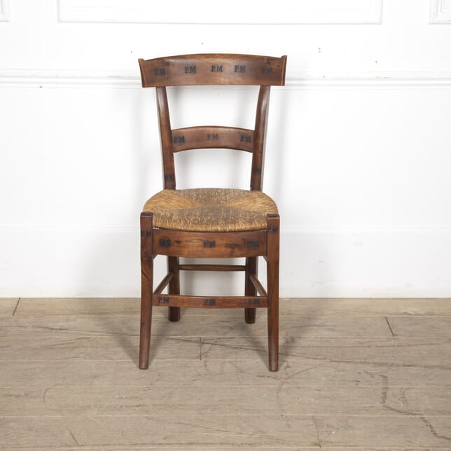 Early 19th Century Chair With P.M Monogram Decoration CH1522743