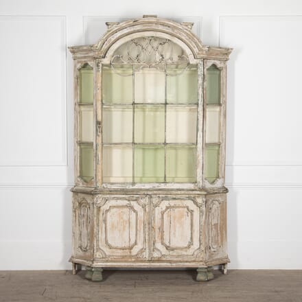 Early 19th Century Danish Glazed Bookcase BK1129887