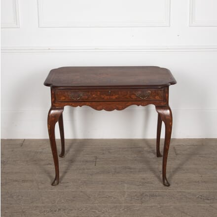 Early 19th Century Dutch Marquetry Side Table DA8430250