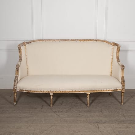 Early 19th Century French Gilded Canape SB2030093