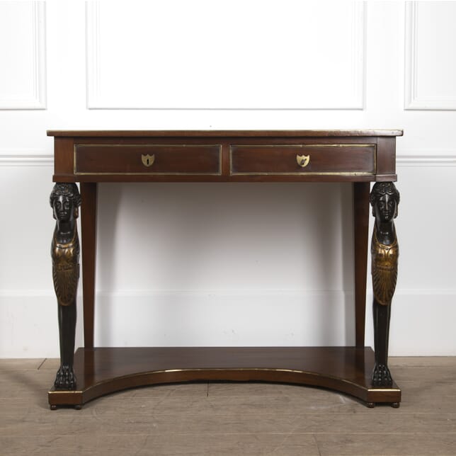 Early 19th Century French Mahogany Console Table CO4121654