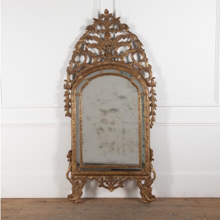 Early 19th Century Italian Carved Giltwood Mirror MI3929708