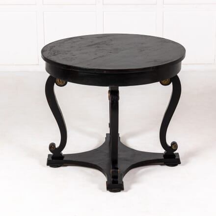 Early 19th Century Italian Ebonised Centre Table TC0633988