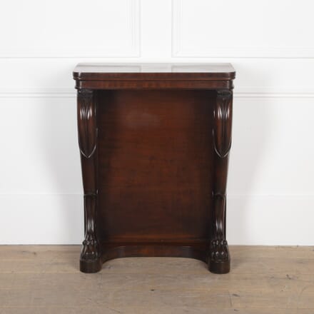 Early 19th Century Mahogany Console Table with Claw Feet CO1026545