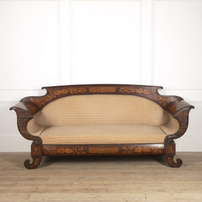 English 19th Century Marquetry Sofa SB8816072